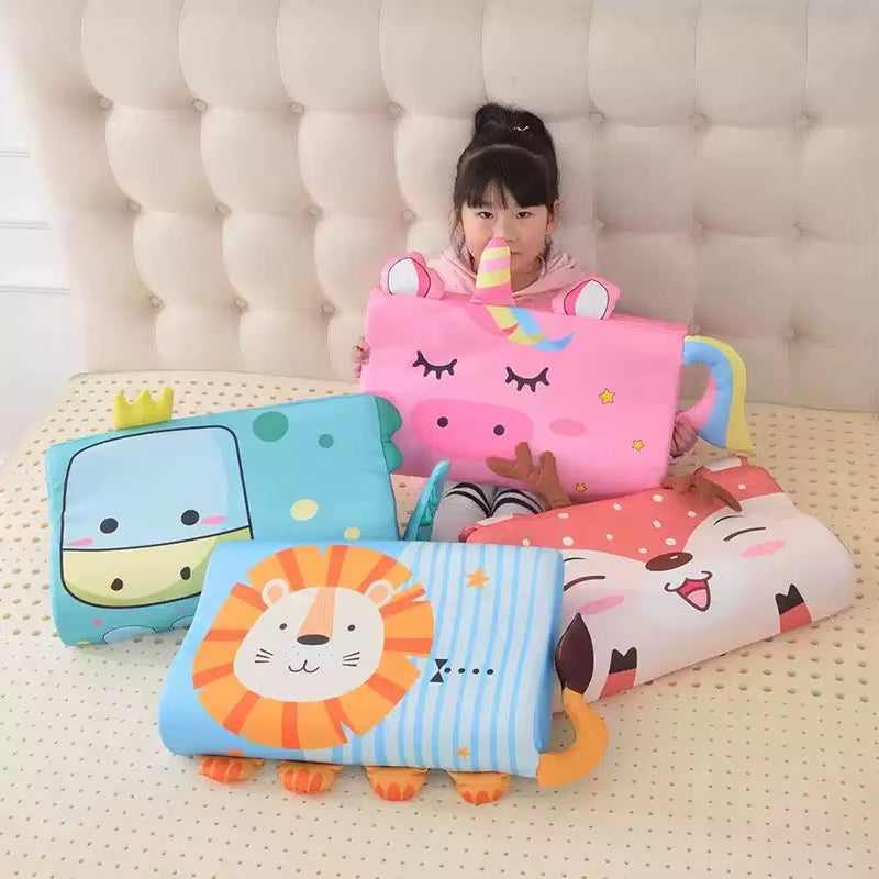 Baby Cooling Bed Pillows for Sleeping Memory Foam Pillows Adjustable Cool Pillow Side Back Sleepers Pillows Soft Toddler Pillow